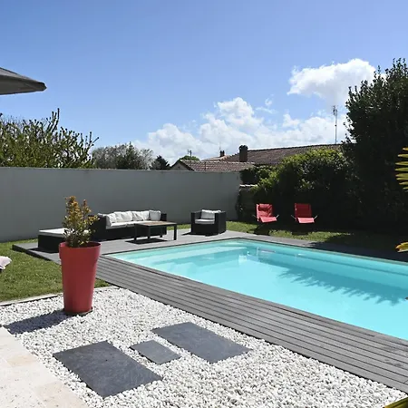 La Palmier - Piscine Avec Grand Jardin Prázdninový dům Meschers-sur-Gironde