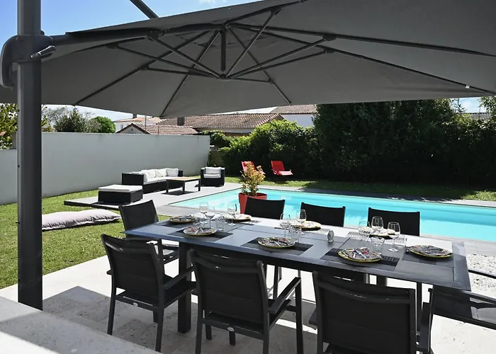 La Palmier - Piscine Avec Grand Jardin Semesterbostad